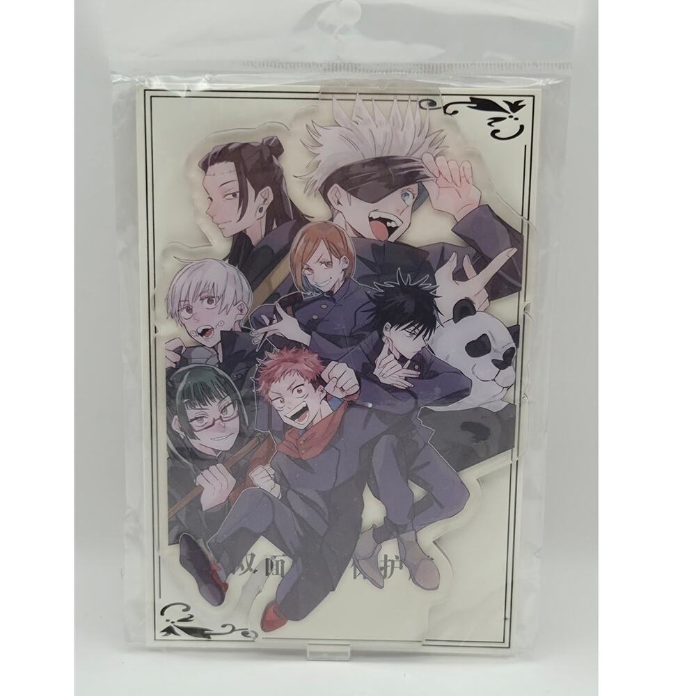 Jujutsu Kaisen Group Acrylic Display Stand Gojo Yuji Megumi Anime Decor Sealed